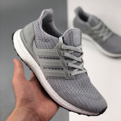 Adidass Ultra Boost 4.0 Gray Running Shoes, Unisex Fashion