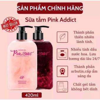 Sữa tắm nước hoa PINK ADDICT sữa tắm tự pha DIY Perfume Shower Gel