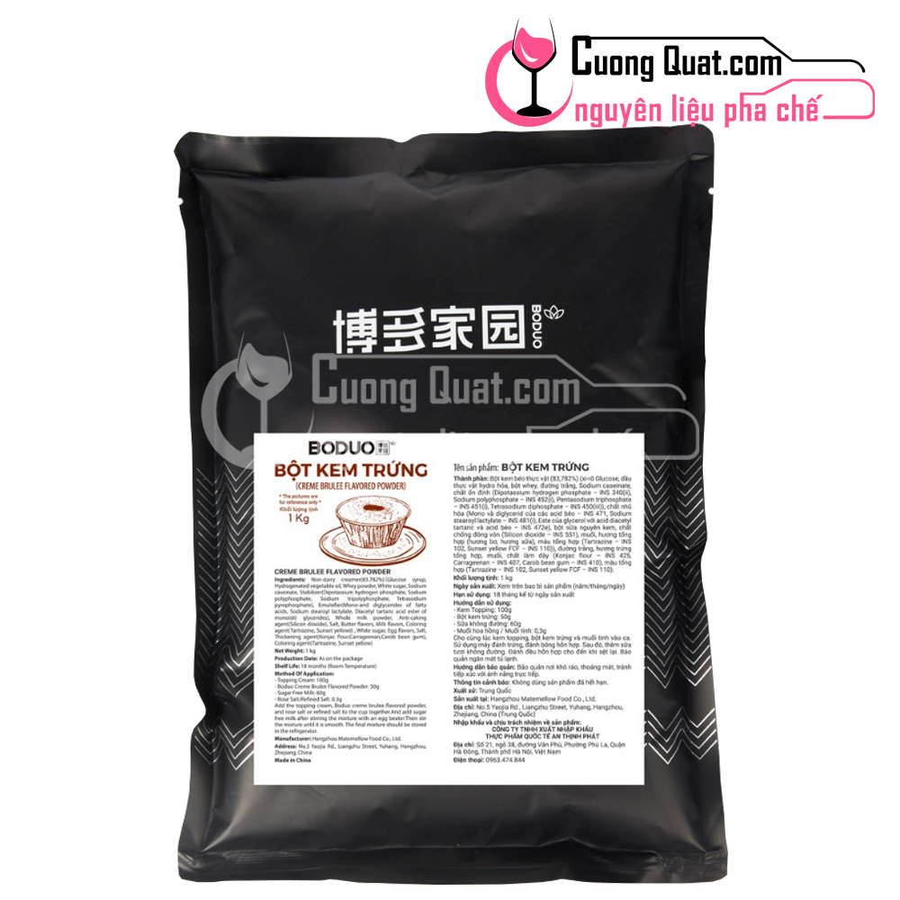 Bột Kem Trứng Bodou1kg