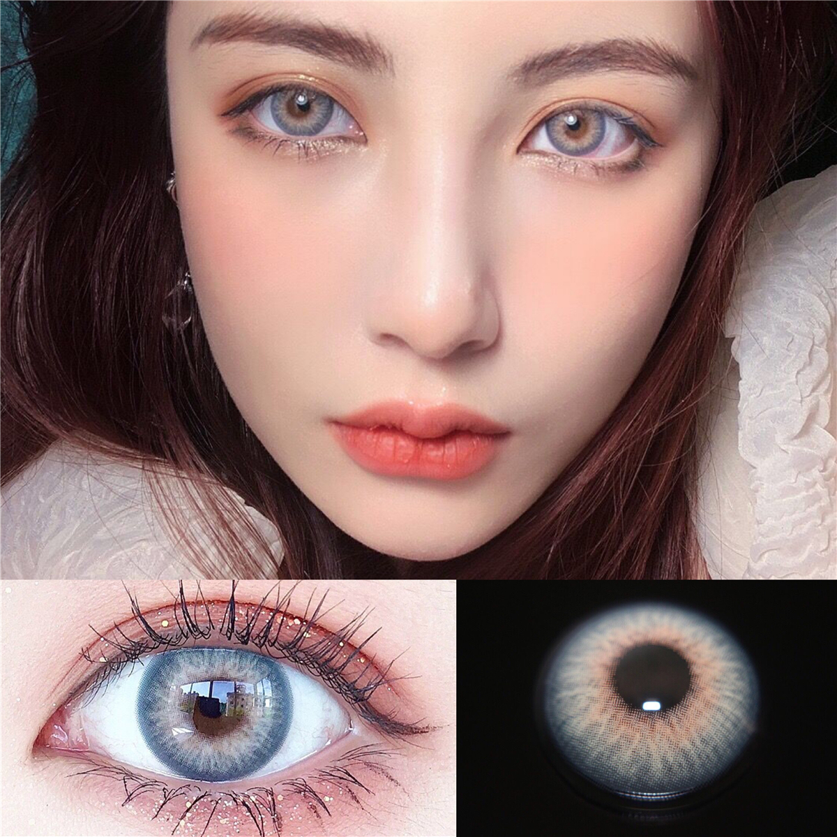 blue lens contacts