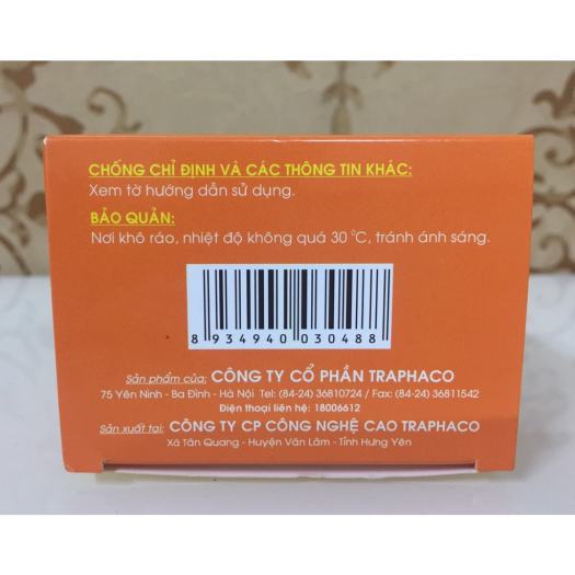 Hoàn Cứng Sitar- TRAPHACO giúp hỗ trợ điều trị trĩ nội, trĩ ngoại, giảm sưng nề búi trĩ( bảo quản theo chuẩn GMP)