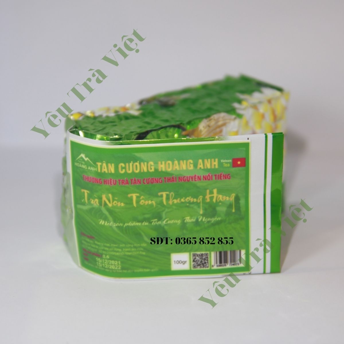 1 Gói Trà Nõn Tôm Thượng Hạng 100g, Chè Tân Cương Thái Nguyên chính gốc, Hút chân không cao cấp