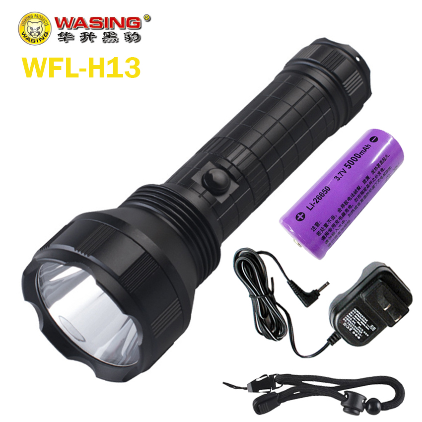Đèn pin wasing wfl-h13 cree leds xm-l2-u2 10w 1000lumens