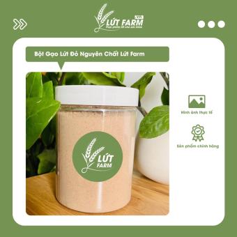 Bột Gạo Lứt Đỏ Nguyên Chất Lứt Farm 500g