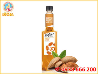SIRO DAVINCI HẠNH NHÂN 750ML - DAVINCI ALMOND SYRUP