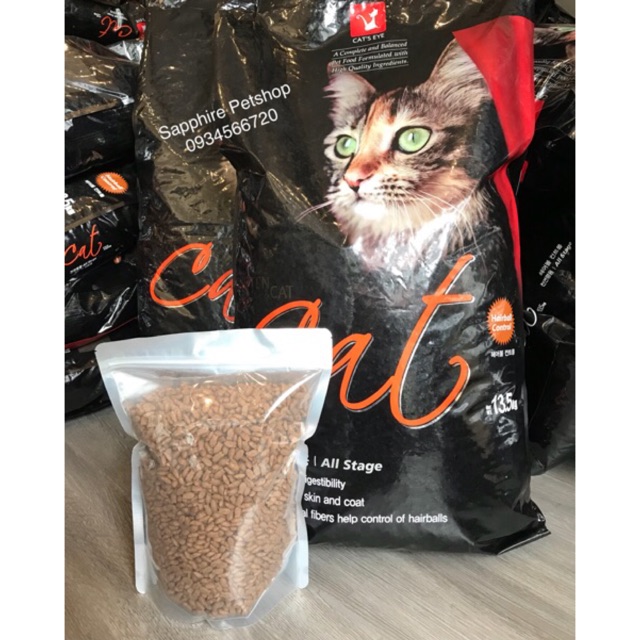 Hạt thức ăn khô Catsrang, Cateye cho mèo