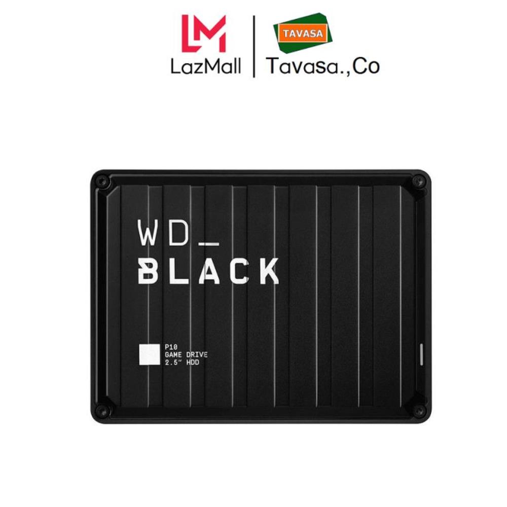 [Trả góp 0%]Ổ cứng di động Western Digital WD Black P10 5TB USB 3.2 Gen 1 WDBA3A0050BBK-WESN