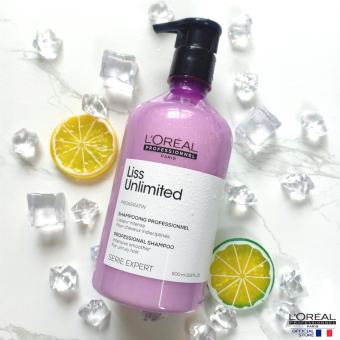 Dầu gội dành cho tóc duỗi Liss Unlimited Shampoo Loreal 500ml