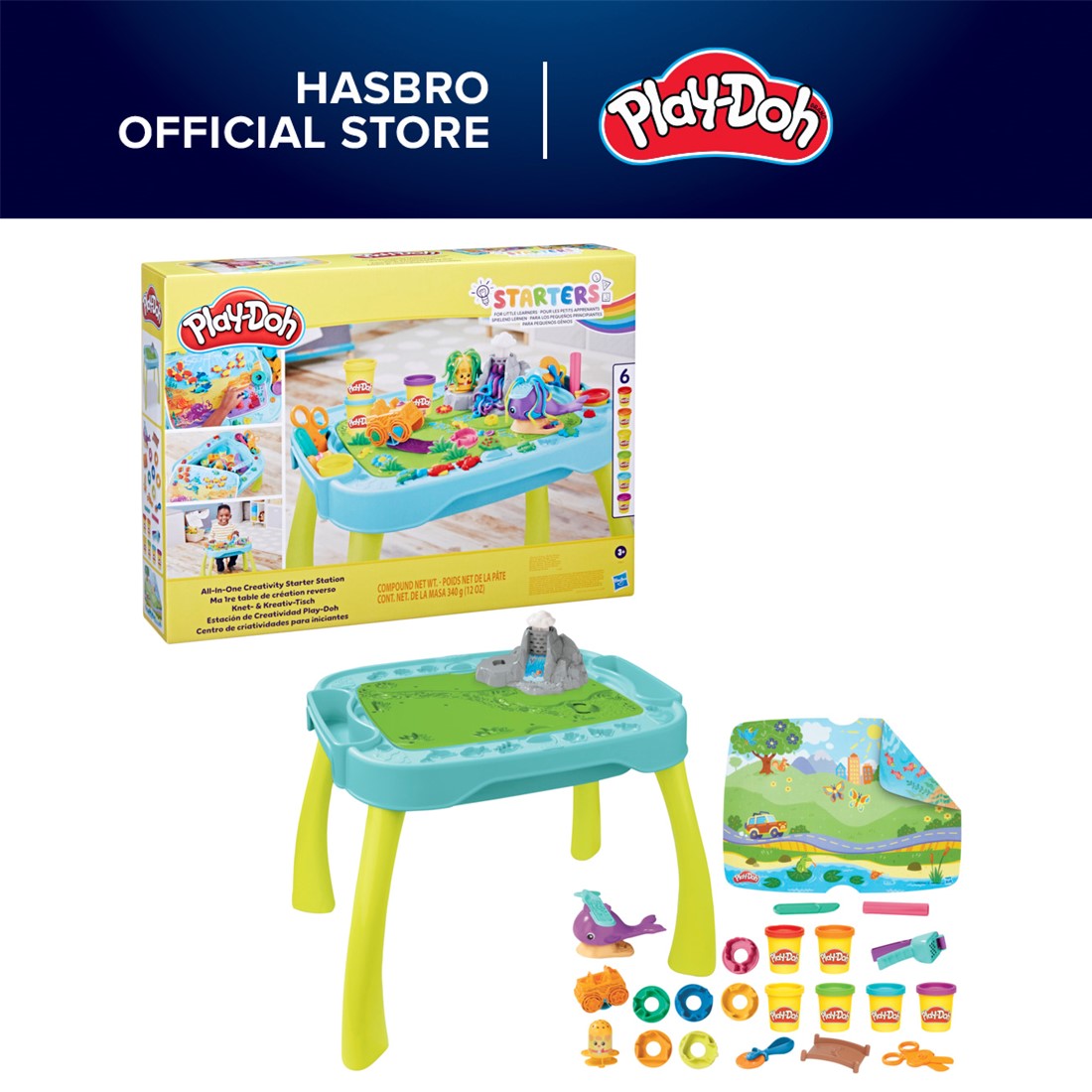 Play-Doh All-in-One Creativity Starter Station Activity Table