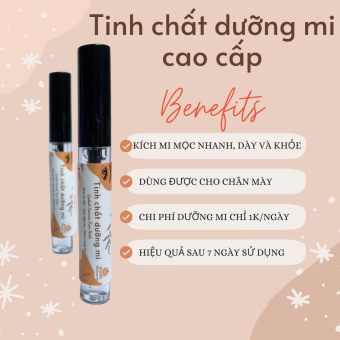 Tinh chất dưỡng mi cao cấp từ dầu Olive kích mi, làm dài và dày lông mi