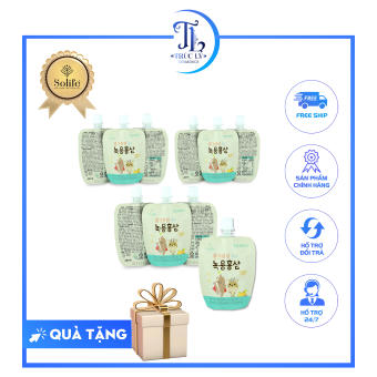 Set 10 Gói Hồng Sâm Nhung Hươu Baby , Thực Phẩm Bổ Sung Hồng Sâm Nhung Hươu Chunho Baby Giup Tăng Sức Đề Kháng ,Tăng Chiều Cao , Rất Tốt Cho Đường Ruột Và Hệ Tiêu Hóa , Kích Thích Ăn Ngon ,TRÚC LY SOLIFE