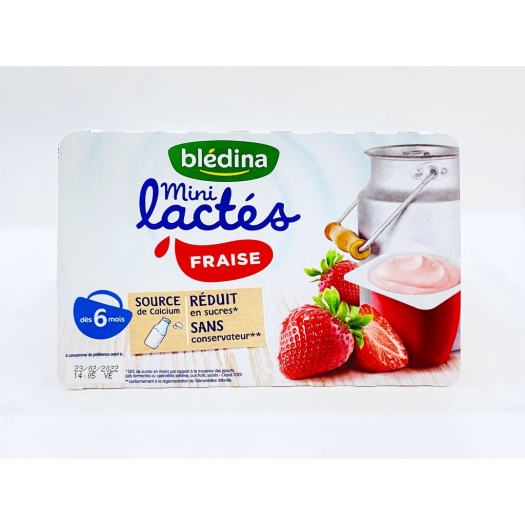 Sữa Chua Nguội Bledina Mini Lactes Cho Bé Từ 6 Tháng Đến 3 Tuổi (Hàng Air Pháp)