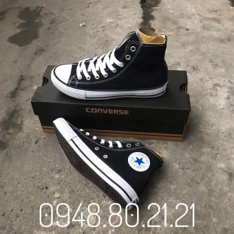 GIÀY CONVERSE ĐEN CAO CỔ (Full box, tag)