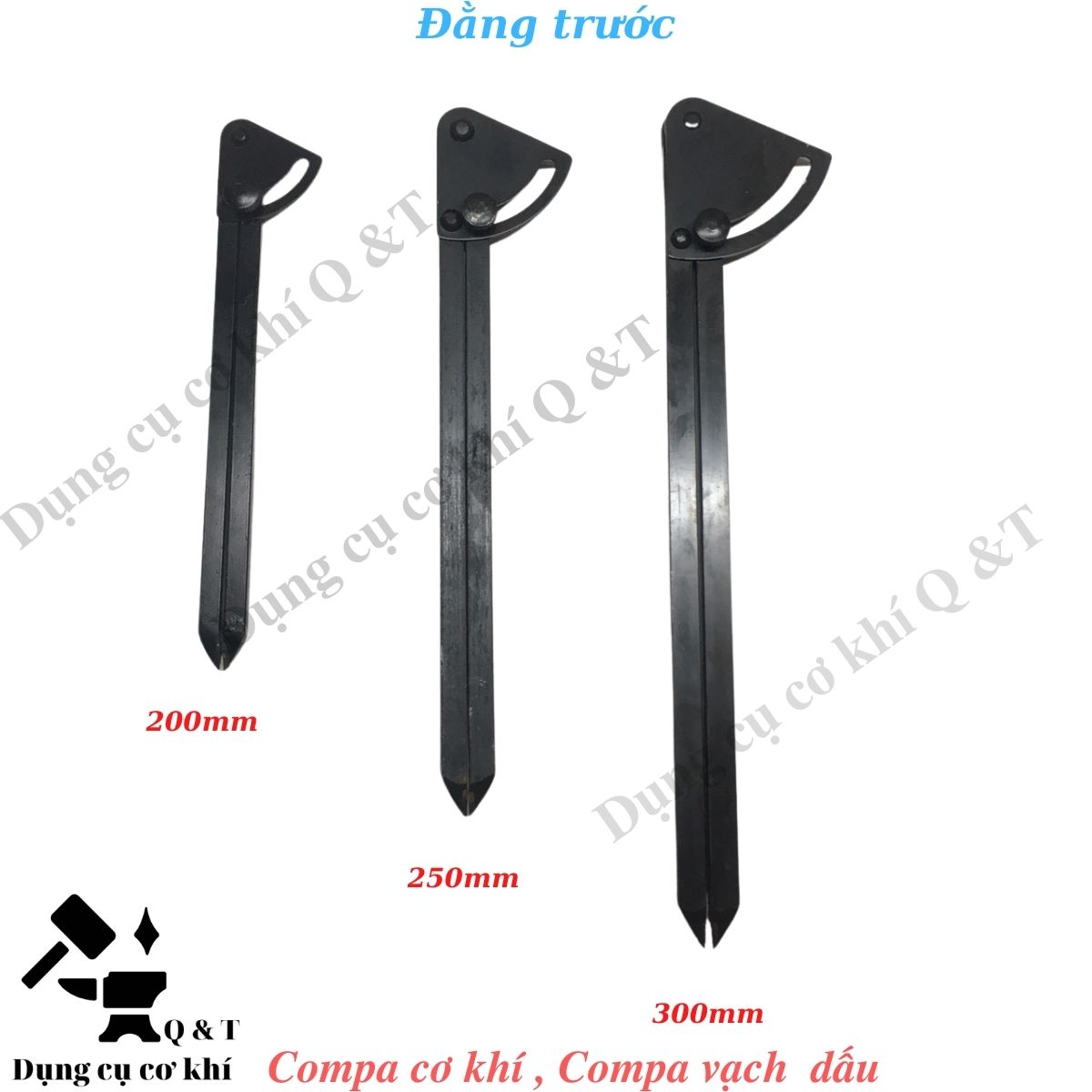 Compa kỹ thuật cơ khí , Compa vạch dấu trên kim loại sắt thép inox