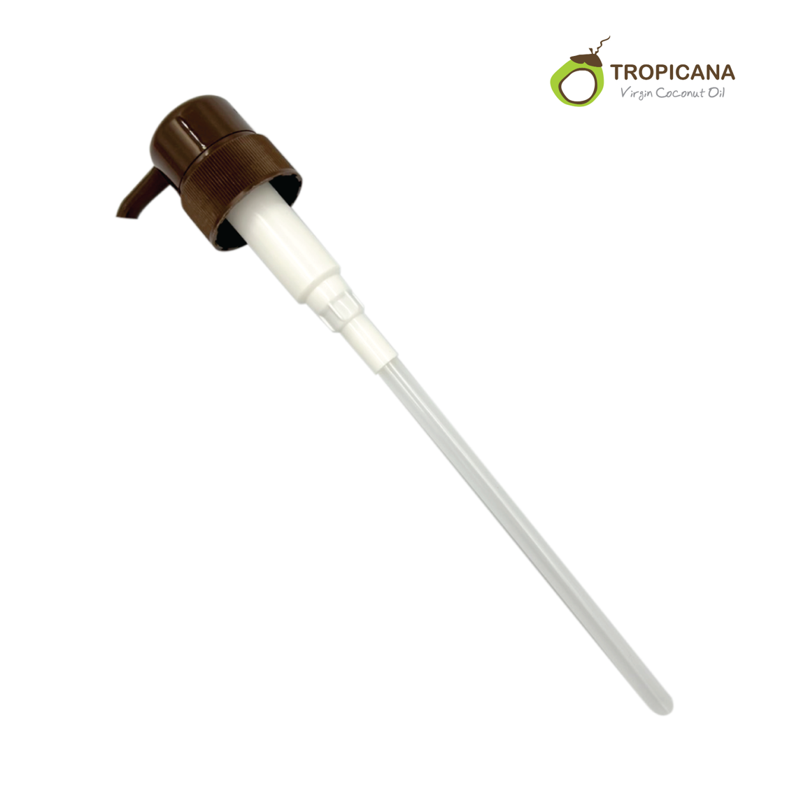 [อุปกรณ์เสริม] Tropicana | ทรอปิคานา หัวปั๊มสำหรับขวดน้ำมันมะพร้าวสกัดเย็น ขนาด 1000 ML ราคา 27 บาท*ส่งฟรี