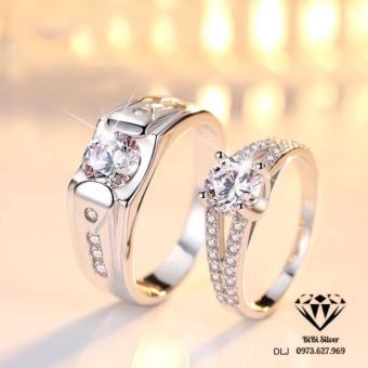 NHẪN ĐÔI BẠC TA - KIỂU DÁNG TRẺ TRUNG, NHẪN CẶP TNJ PHONG CÁCH, CÁ TÍNH - Trang sức TNJ Cam kết Bạc Chuẩn sáng đẹp, bền màu, sản phẩm giống ảnh, chất lượng như mô tả