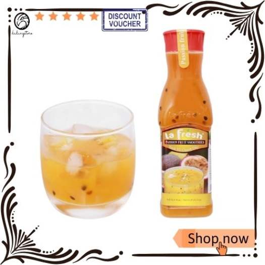 Sinh Tố Chanh Dây La Fresh Đà Lạt Chai 750ml