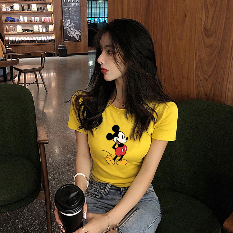 Pin by özlem dalgın on 2021 yaz  T shirts for women, Fashion, Mickey mouse  t shirt