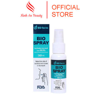 Xịt Họng Bio Spray Bdferm Hàn Quốc, Xịt Khử Khuẩn Sinh Học Tăng Cường Miễn Dịch 30ml