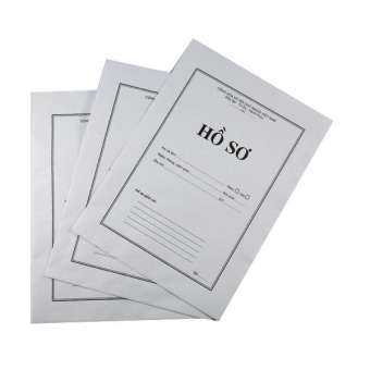 SET 10 BAO HỒ SƠ VÀNG/TRẮNG A4 CÓ CHỮ