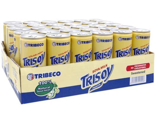 Sữa đậu nành Tribeco 30 lon x 240ml