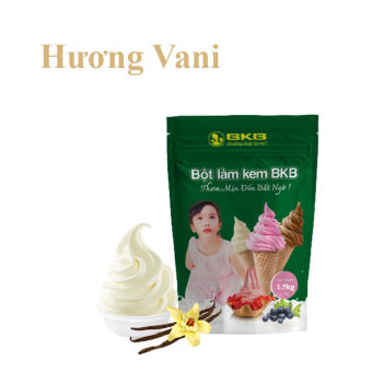 Bột làm kem tươi các vị 1.3kg BKB