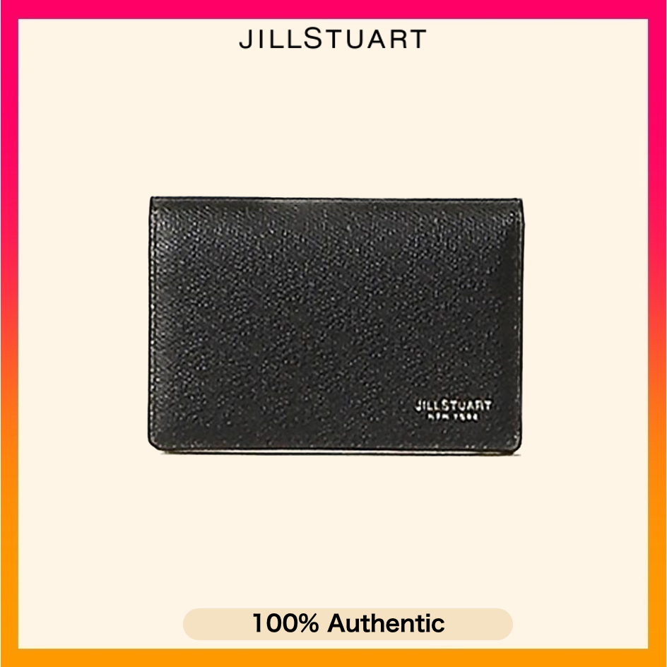 [JILLSTUART]★NEWYORK DENIM LEATHER CARD WALLET Slim Handmade Leather Card Wallets - No Bulge Design - Galen