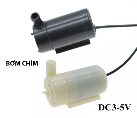 Máy Bơm Chìm Mini 3v - 5v dùng cho bể cá