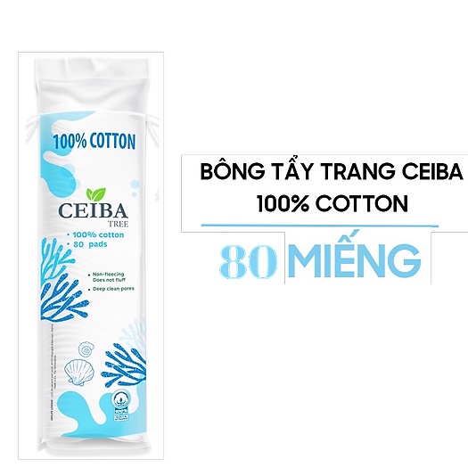Bông tẩy trang Ceiba 80m