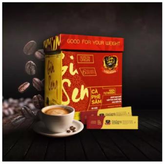 Cà Phê Sâm Ginseng Coffe Giảm Cân- Đốt cháy mỡ, loại bỏ chất béo.