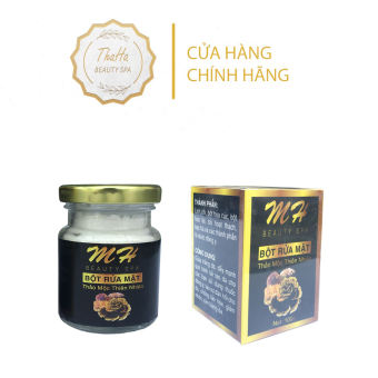 Bột rửa mặt MH Beauty Spa 100g, Bột rửa mặt thảo dược thiên nhiên trắng da, tái tạo da, giảm nhờn dầu