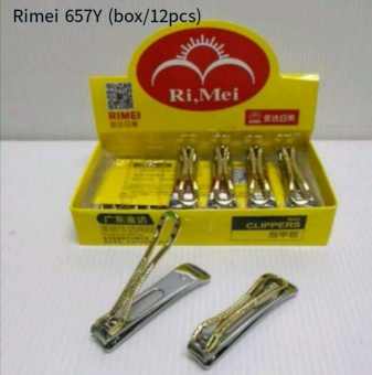Bấm móng tay Rimei màu vàng to cao cấp siêu bén siêu bền, cắt móng tay Rimei siêu bén siêu bền