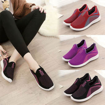 Giày Vải Giày Sneaker Đế Bệt Chống Trượt AS Dành Cho Nữ