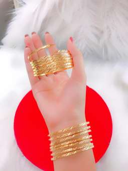 Bộ Ximen 7 Chiếc Đẹp - GiviShop - xm270906 [ Chất liêu bạc pha, cam kết không đen không dị ứng ] - vòng ximen xi vàng 18k, ximen mạ bạch kim, ximen bạch kim, ximen bạch kim, bộ vòng ximen bạch kim, vòng tay ximen bạch kim, vòng ximen bạch kim