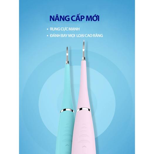 Máy lấy cao răng Siêu âm cao cấp, Dụng cụ lấy cao răng mini , Bộ dụng cụ lấy cao răng tại nhà, Máy lấy cao răng cao cấp Sử Dụng Sạc 3 Chế Độ Rung Loại Sạch Mảng Bám, Cao Răng vết ố răng