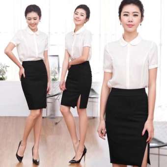 Chân váy ôm XẺ TRƯỚC thời trang Chipxinhxk