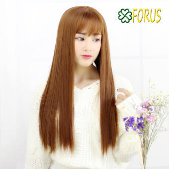 Tóc giả nguyên đầu thẳng, tóc cả đầu thẳng dài 60cm A209, tóc giả nữ