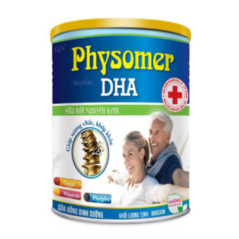[900gram] Sữa Bột Dinh Dưỡng Physomer DHA - Cân Bằng Dinh Dưỡng Cho Cả Gia Đình - 900 Gram/Lon