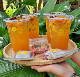 Trà Lipton Cam Xí Muội Thảo Mộc 12 Vị - Hộp 10 Set