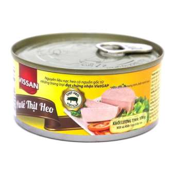 Pate thịt heo Vissan hộp 170g