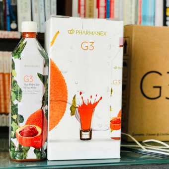 Cặp nước gấc G3 mẫu mới từ Mỹ (Combo 2 chai, mỗi chai 900ml)