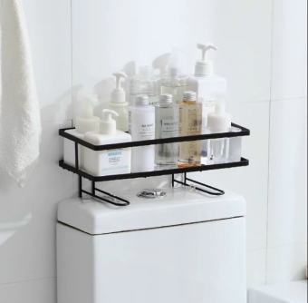 Kệ Sắt Để Đồ Gọn Đẹp Trên Bồn Cầu