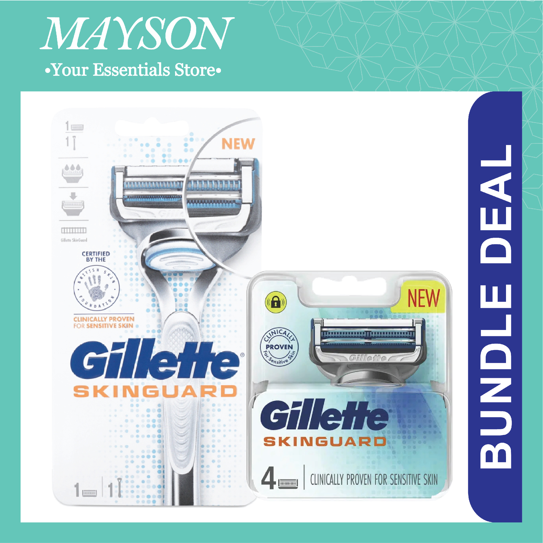 gillette multi pack