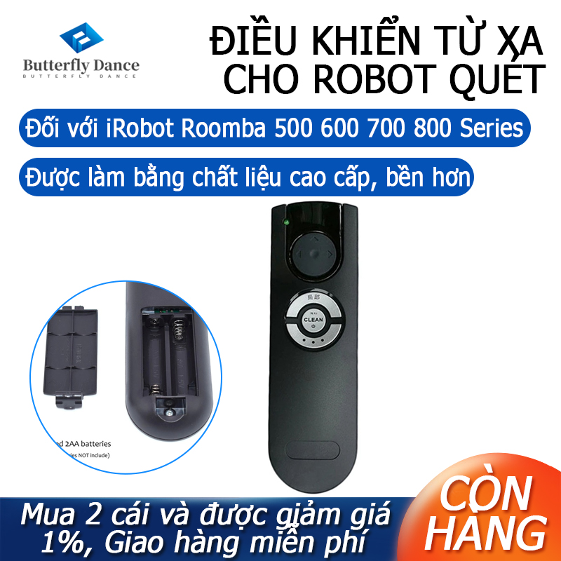 Remote Control for IRobot Roomba 500 600 700 800 Series Vacuum Cleaner Accessory Sweeping Robot Remote Control