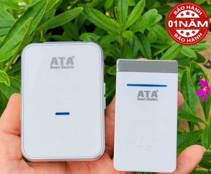 Chuông cửa không dây không dùng pin cao cấp ata at-915m hàng chính hãng ata , bảo hành 12 tháng