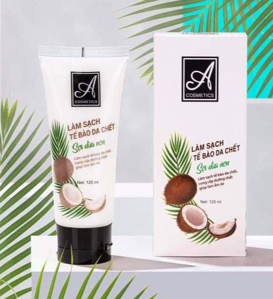 Tẩy da chết sợi dừa non a cosmetic 50ml