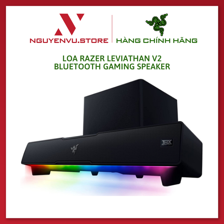 Loa Razer Leviathan V2 Bluetooth Gaming Speaker - Hàng Chính Hãng
