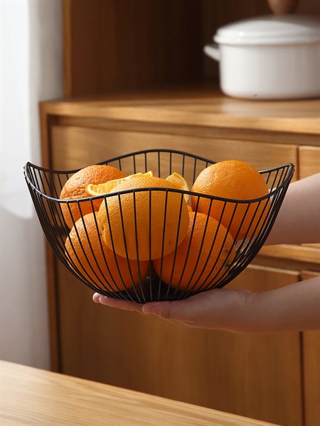 Rổ đựng trái cây - Rổ kim loại decor