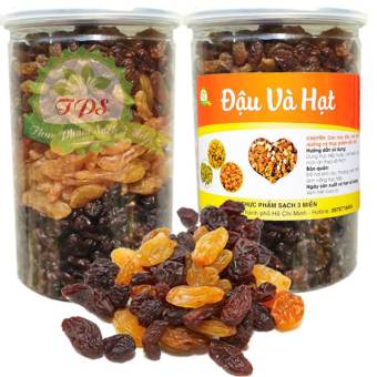 1kg Nho khô nhập khẩu mix vị 3 màu hàng cao cấp chất lượng TPS