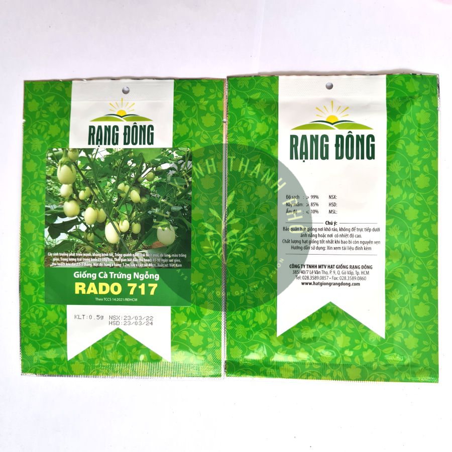 [GIAO HÀNG 2 GIỜ] Hạt giống cà trứng ngỗng